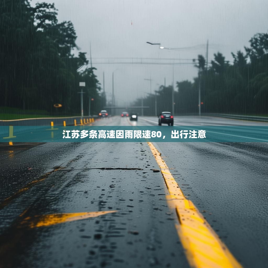 江苏多条高速因雨限速80,出行注意 江苏多条高速因雨限速80,出行注意